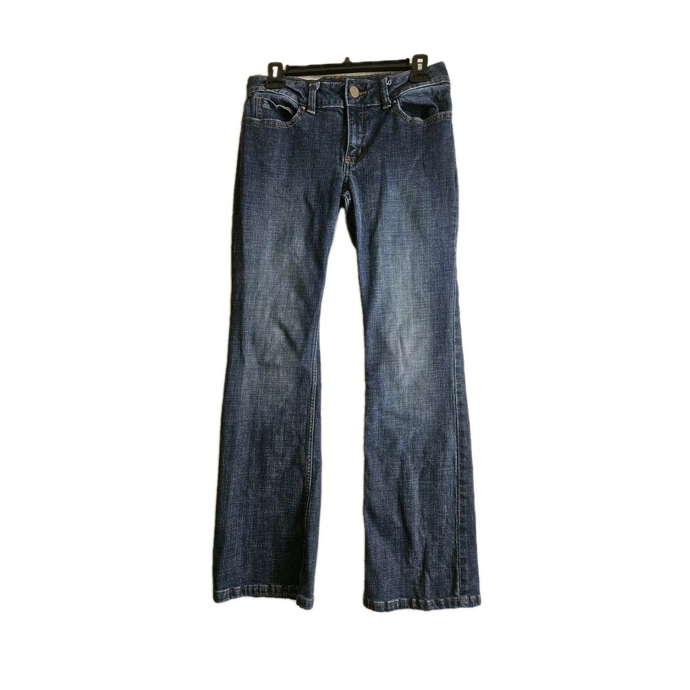 Wrangler Jeans Womens 7x32 Blue Boot Cut Mid Rise Stretch Denim‎ Western Rodeo